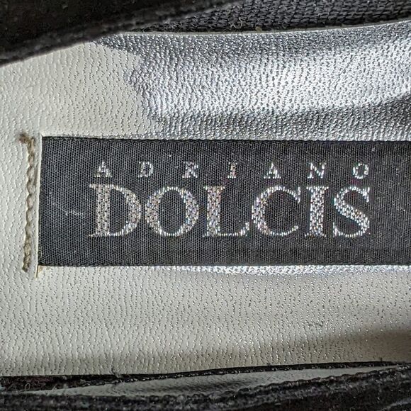 Adriano Dolcis "Dancer" Pearl Embellished Flats - Picture 8 of 9